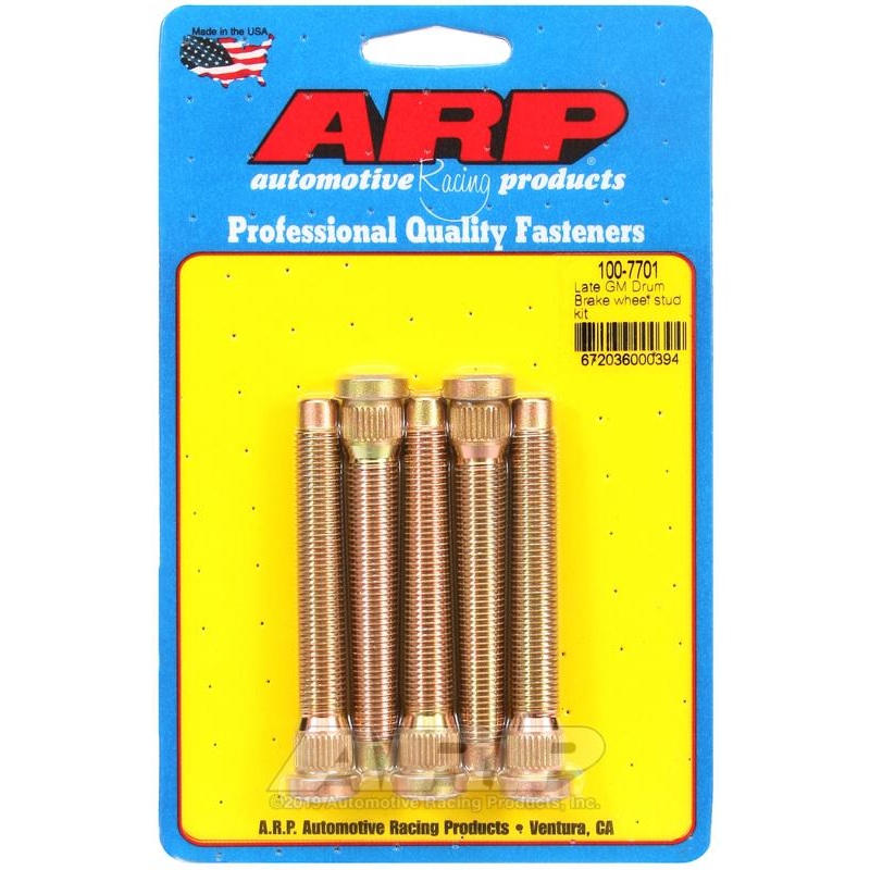 ARP Wheel Stud Kits | Multiple GM Fitments (100-7701)