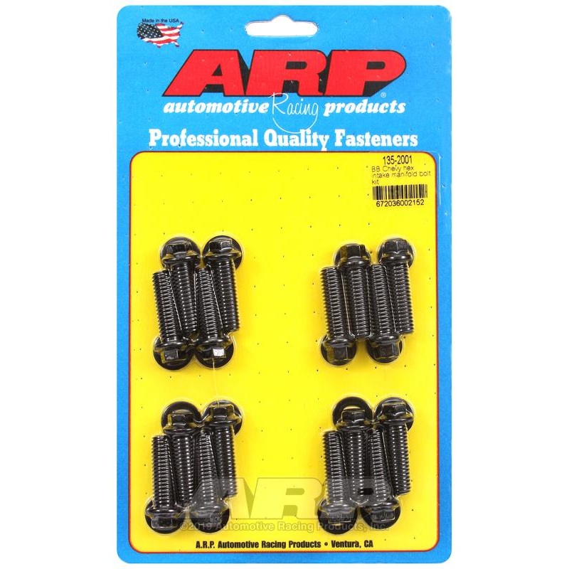 ARP Intake Manifold Bolt Kits | Multiple Chevrolet Fitments (135-2001)
