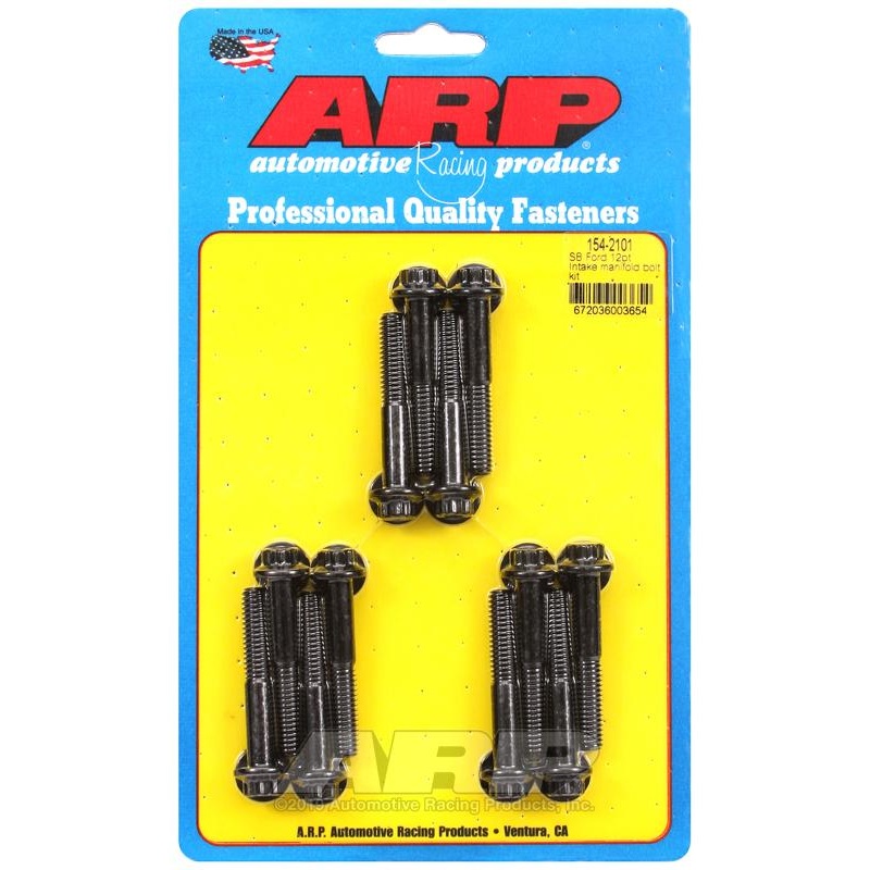 ARP Intake Manifold Bolt Kits | Multiple Ford Fitments (154-2101)