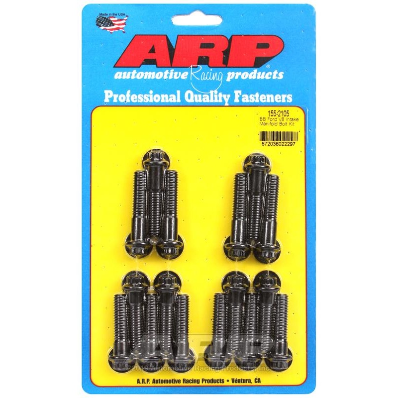 ARP Intake Manifold Bolt Kits | Multiple Ford Fitments (155-2105)