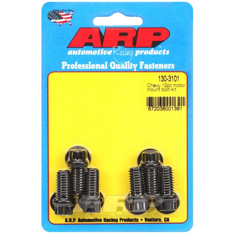 ARP Motor Mount Bolt Kits | Multiple Chevrolet Fitments (130-3101)