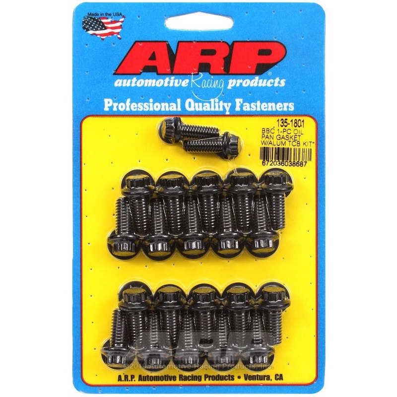 ARP Timing/Water Pump Bolt Kit | Multiple Chevrolet Fitments (135-1801)