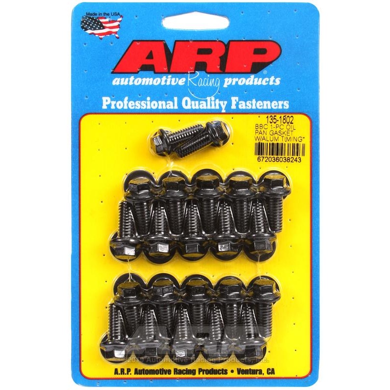 ARP Timing/Water Pump Bolt Kit | Multiple Chevrolet Fitments (135-1802)