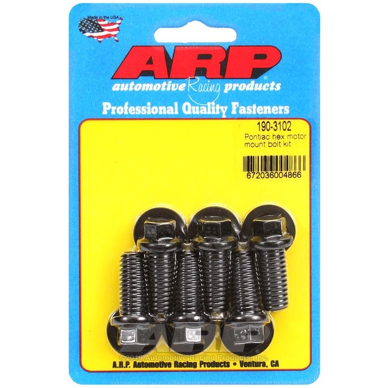 ARP Motor Mount Bolt Kits | Multiple Pontiac Fitments (190-3102)