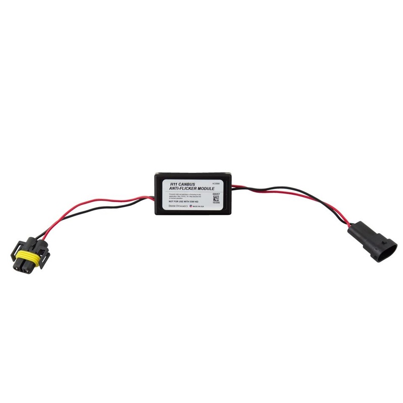 Diode Dynamics H11 Anti-Flicker Module - Single | Universal (DD3021S)